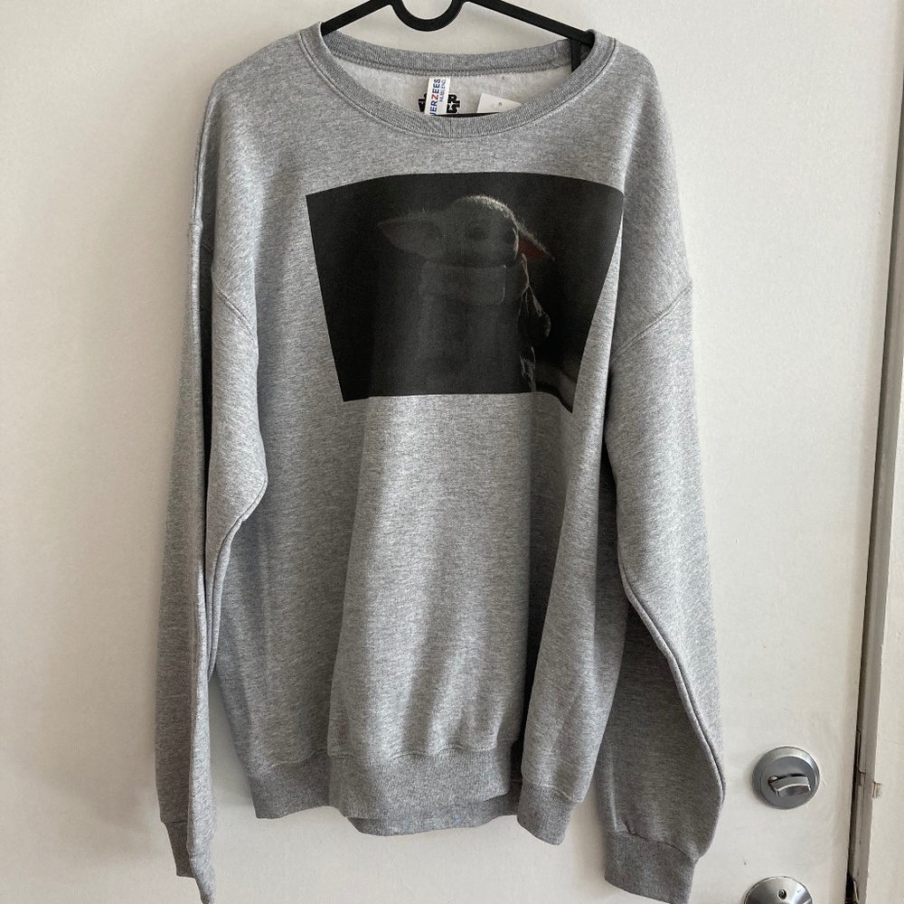 Urban Outfitters Brand New Baby Yoda sweatshirt